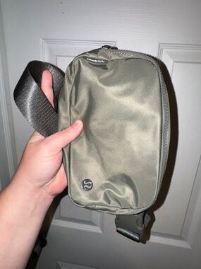 lululemon Olive Green Crossbody Sling Bag